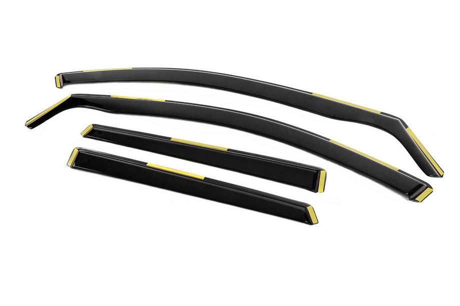 Hyundai Tucson NX4 2021– In-channel raamdeflectoren Niken Luxury (4 stuks) Foto 4
