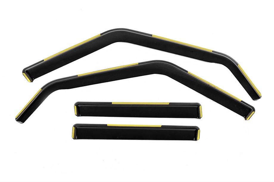 Land Rover Discovery III 2004–2009 In-channel raamdeflectoren Niken Luxury (4 stuks) Foto 2