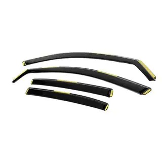 Niken Luxury in-channel raamwindschermen (LiftBack, 4 stuks) Skoda Octavia II A5 2006–2010 foto 2