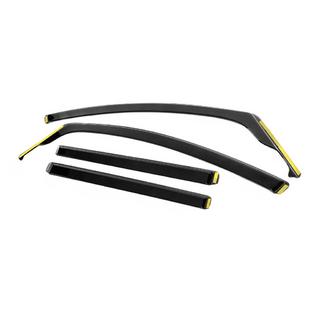 In-channel raamdeflectoren Niken Luxury (4 stuks) Volkswagen Touran 2003–2010 foto 2