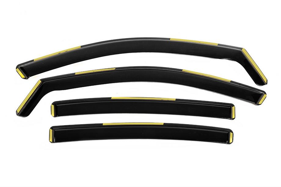 Volkswagen Passat B8 2015–2023 In-channel raamwindschermen Niken Luxury (SD, 4 stuks) Image