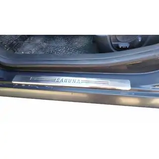 OmsaLine instaplijsten (set 4 st., RVS) Renault Laguna 2001–2007 foto 1