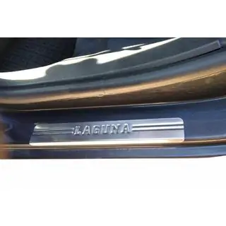 OmsaLine instaplijsten (set 4 st., RVS) Renault Laguna 2001–2007 foto 2