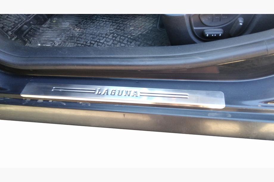 Renault Laguna 2001–2007 OmsaLine instaplijsten (set 4 st., RVS) Image