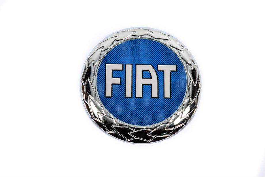 Fiat Old embleem (blauw, zelfklevend) Image