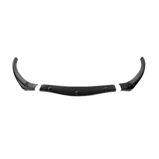 DPT frontlip (ABS, hoogglans zwart, 3 stuks) foto 2