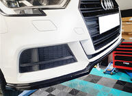 Audi A3 2012–2020 Front lip spoiler DPT V-2 (hoogglans zwart) foto 1