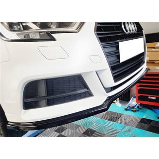 Front lip spoiler DPT V-2 (hoogglans zwart) foto 1