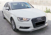 Audi A3 2012–2020 Voorbumper front lip splitter DPT V-3 (Sedan/HB, hoogglans zwart) foto 2