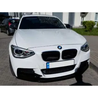 Voorbumper lip splitter DPT V-1 (voor M Performance, hoogglans zwart, 2 stuks) foto 4