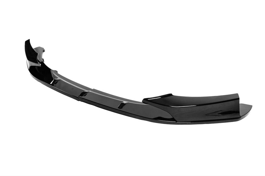 BMW 1 Serie F20/F21 2011–2019 Voorbumper lip splitter DPT V-1 (voor M Performance, hoogglans zwart, 2 stuks) Foto 6