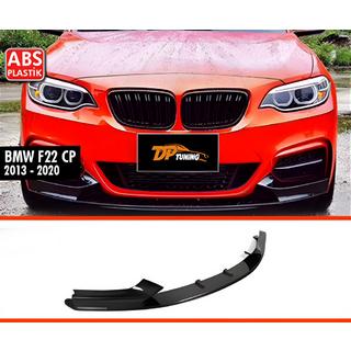 DPT V-1 front lip spoiler (voor M Performance, hoogglans zwart) BMW 2-serie F22/F23 2014–2021