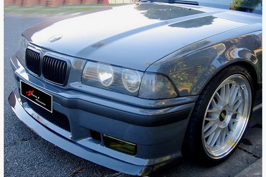 BMW 3 Serie E36 1990–2000 DPT frontlip splitter (voor M3, hoogglans zwart) Image