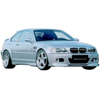 DPT voorbumper lip spoiler (voor Hamman, hoogglans zwart) BMW 3 Serie E46 1998–2006 foto 2
