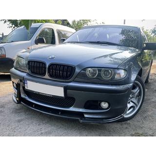 DPT V-1 frontlip (voor M Sport, hoogglans zwart) BMW 3 Serie E46 1998–2006 foto 4