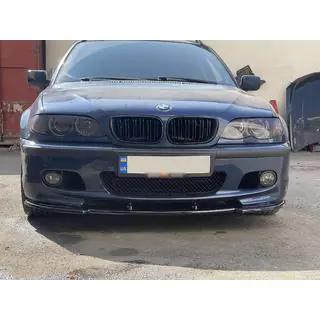DPT V-1 frontlip (voor M Sport, hoogglans zwart)
