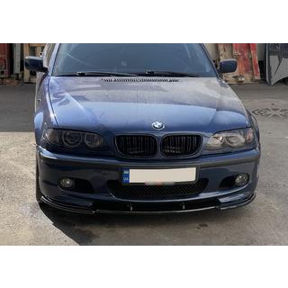 DPT V-1 frontlip (voor M Sport, hoogglans zwart) BMW 3 Serie E46 1998–2006 foto 3
