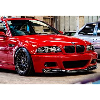 DPT frontlip splitter (voor M3, hoogglans zwart) BMW 3 Serie E46 1998–2006 foto 1