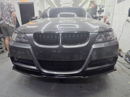 BMW 3-serie E90/E91 2005–2011 Voorbumper lip DPT (voor E90 M-Sport 2005-2008, glanzend zwart) foto 4