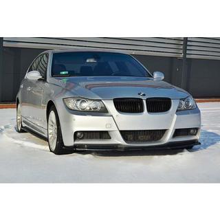 Voorbumper lip DPT (voor E90 M-Sport 2005-2008, glanzend zwart) BMW 3-serie E90/E91 2005–2011 foto 3