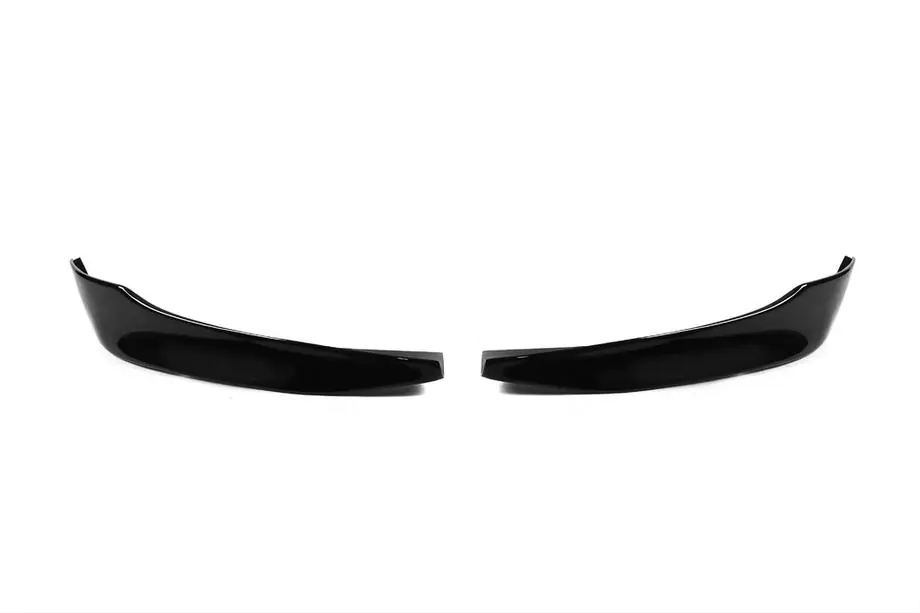 BMW 3-serie E90/E91 2005–2011 Voorlip spoiler DPT (voor E90 Base 2005-2008, hoogglans zwart, 2 stuks) Foto 2
