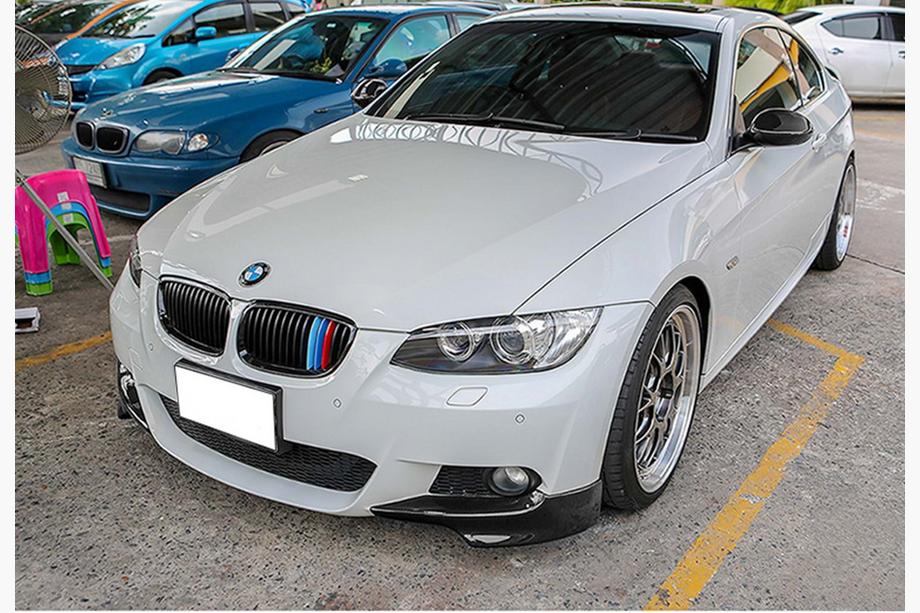 BMW 3-serie E92/E93 2006–2013 DPT front lip splitter (voor M-Sport 2006-2010, glans zwart) Foto 2