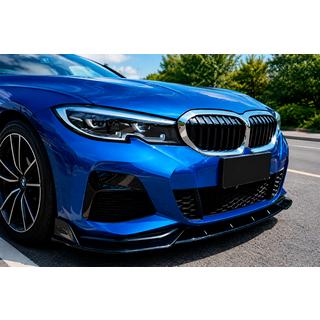 Voorbumper lip DPT V-2 (voor M Technic, hoogglans zwart) BMW 3 Serie G20/G21 2018– foto 1