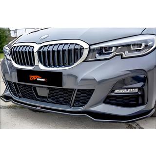 Front lip spoiler DPT V-2 (hoogglans zwart) BMW 3 Serie G20/G21 2018– foto 1