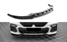 BMW X6 G06 2019–2027 DPT V-1 frontlip (voor M, hoogglans zwart) foto 1