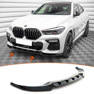 DPT V-1 frontlip (voor M, hoogglans zwart) BMW X6 G06 2019–2027 foto 2