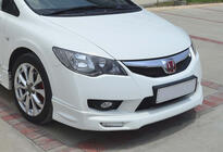 Honda Civic Sedan VIII 2006–2011 DPT front bumper lip spoiler (2009-2011, in primer/overspuitbaar) foto 4