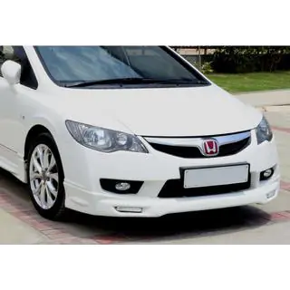DPT front bumper lip spoiler (2009-2011, in primer/overspuitbaar) foto 1