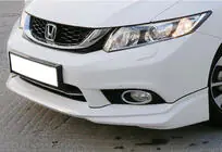 Honda Civic Sedan IX 2011–2016 Voorbumper lip spoiler DPT (spuitklaar) foto 2