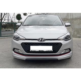 DPT front bumper lip (hoogglans zwart) Hyundai I-20 2014–2020 foto 2