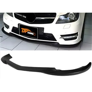 Frontbumper lip DPT V2 (2011-2015, hoogglans zwart)