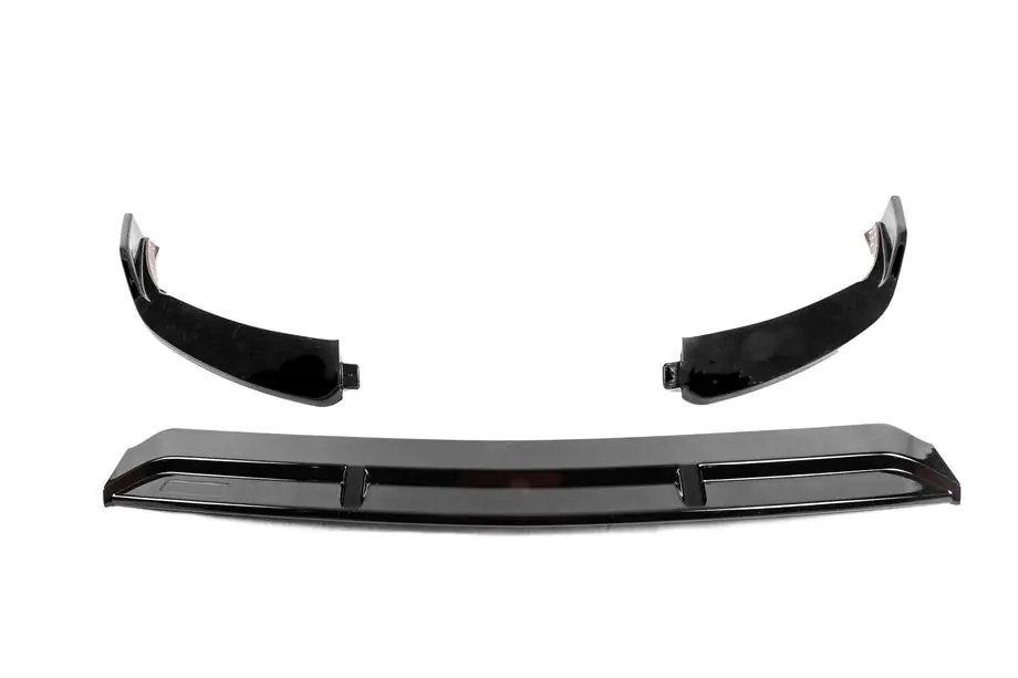 Mercedes C-klasse W205 2014–2021 DPT frontlip (2019-2021, alleen voor AMG-Line, hoogglans zwart) Foto 5