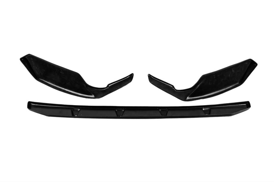 Seat Ibiza 2010–2017 Front lip spoiler DPT V-2 (hoogglans zwart) Foto 10