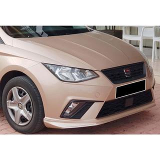 DPT V-3 voorbumper lip (hoogglans zwart) Seat Ibiza 2010–2017 foto 4
