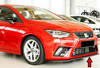 Seat Ibiza 2010–2017 Front bumper lipspoiler DPT V-4 (glans zwart) foto 1