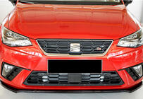Seat Ibiza 2010–2017 Front bumper lipspoiler DPT V-4 (glans zwart) foto 2