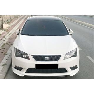 DPT V-1 front lip spoiler (2013-2016, in grondlak/overspuitbaar) Seat Leon 2013–2020 foto 4