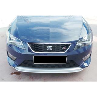 Voorbumper lip spoiler DPT V-2 (2013-2016, hoogglans zwart) Seat Leon 2013–2020 foto 3
