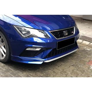 Frontlip spoiler DPT V-1 (2017-2020, hoogglans zwart) Seat Leon 2013–2020 foto 1