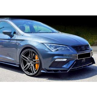Front lip spoiler DPT V-3 (2017-2020, hoogglans zwart) foto 2