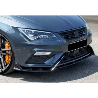 Front lip spoiler DPT V-3 (2017-2020, hoogglans zwart) foto 4