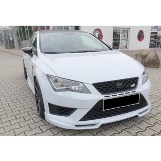 Frontlip spoiler DPT V-5 (2017-2020, hoogglans zwart) foto 4