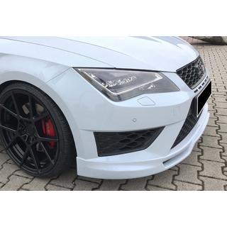 Frontlip spoiler DPT V-5 (2017-2020, hoogglans zwart) foto 3