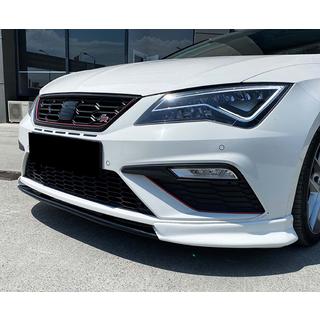 DPT V-3 frontlip spoiler (2013-2016, hoogglans zwart) foto 1