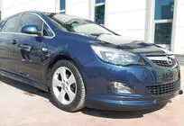 Opel Astra J 2009–2015 Front lip-spoiler DPT V-2 (voor spuiten) foto 3
