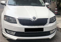 Skoda Octavia III A7 2013–2019 Voorbumper lip spoiler DPT V-1 (2013-2017, klaar om te spuiten) foto 6